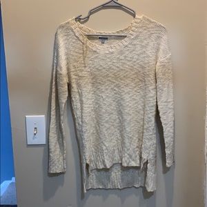 Cream sweater
